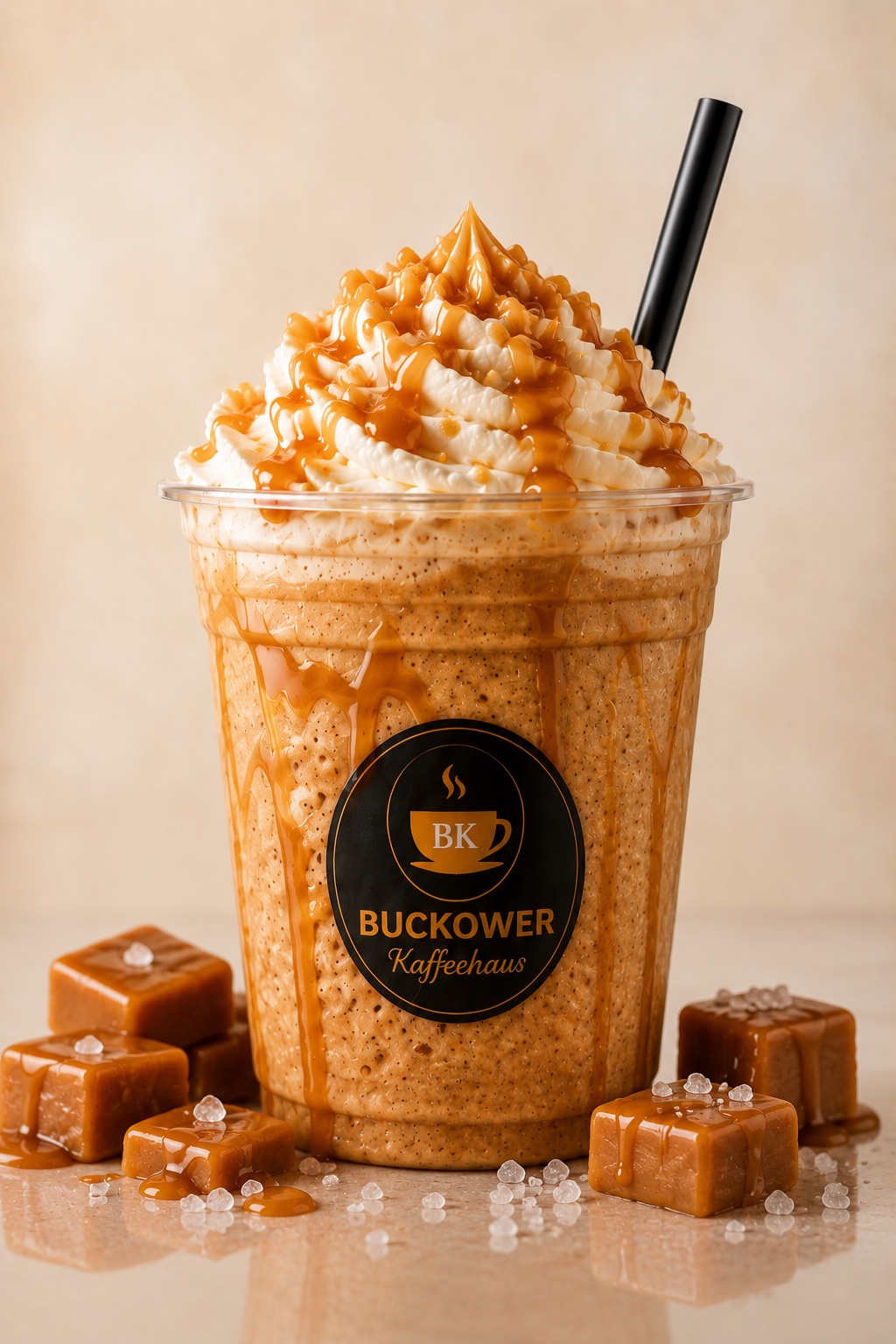 Salted Caramel Frappé